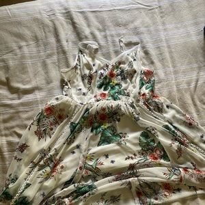 Smocked babydoll dress